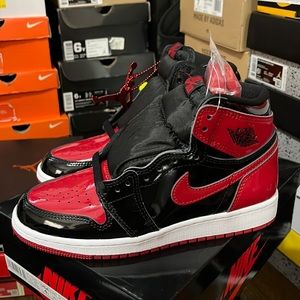 Jordan Retro 1 High ‘Patent Bred’